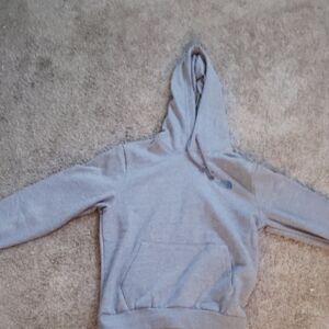 Gray North face Hoodie